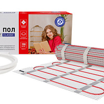 Тёплый пол REXANT Classic RNX -3,5-525 51-0507-2 (пл, 3,5 м2 (0,5 х 7,0 м) с двужильным экраном (нагревательный мат) 60139
