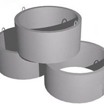 Кольцо стеновое с четвертью КС 10-9ч (100х116х90см ) ГОСТ (600кг) 35363