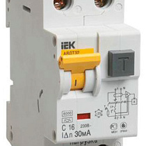 Диф.авт.1п+N C 16А 30мА АВДТ-32 С ИЭК 24293