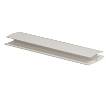 Отделочный профиль Н для ХДФ 3мм соединение 3м (Уп.70шт) 47381