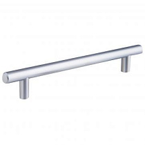 Ручка-дуга мебельная скоба рейлинговая BOYARD RR007SST.5/96 (96мм.D12мм) Матовый хром 59781