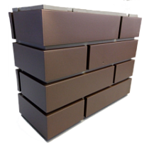 Пикс коричневый 380х300х150 61468