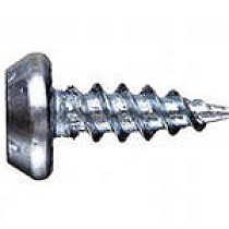 Саморез цинк 3,5 х 11 мм, полуцилиндр 07740