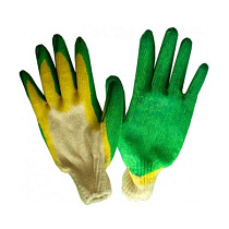 Перчатки хлопчатобумажные с Латексом 1-облив 05648
