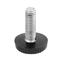 Ножка М10 без скобы (черная) 71203