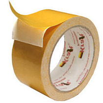 Скотч двусторонний ПВХ Тканев 38*10м 40469