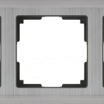 Рамка на 3 поста Metallic (глянцевый никель) W0031602 WERKEL 42301