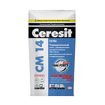 Клей плиточный "CERESIT" СМ14 Express бысрый С2 ТF 5кг 62449
