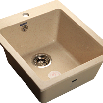 Мойка мрамор PRACTIC GF-P505 1 чаша 430х505мм (песок-302) GRANFEST 74120